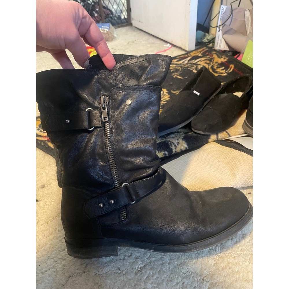 Lane Bryant Dream Cloud Moto Boot Size 11W